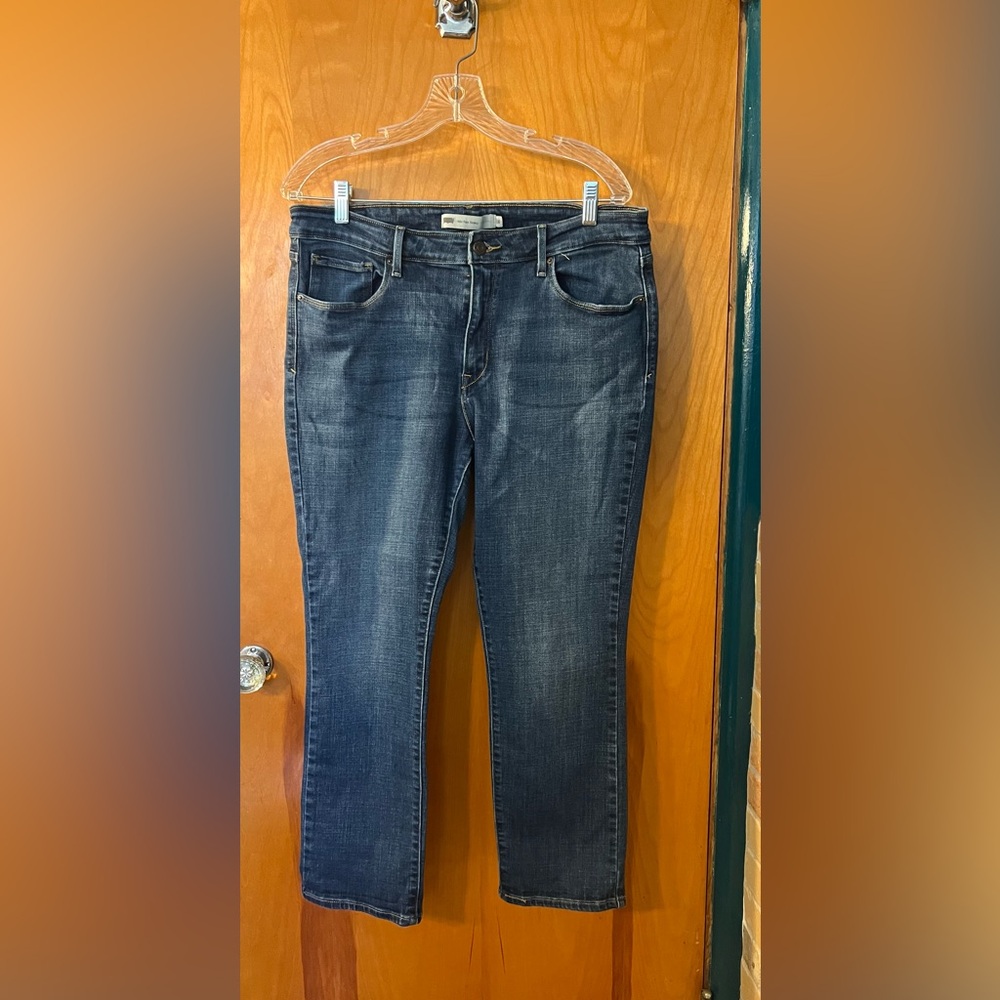 Levi's mid rise skinny